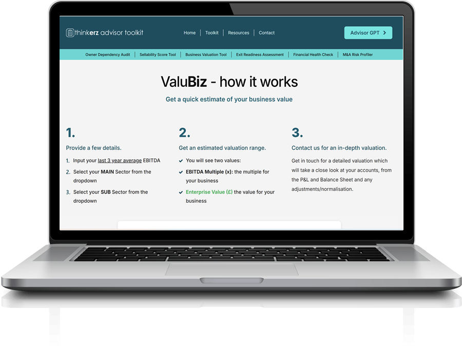 Business Valuation Tool Business Valuation Tool